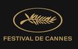 Cannes Film Festival logo featuring a palm leaf enclosed in an oval.