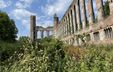 Photograph of ruins. Photograph of ruins.